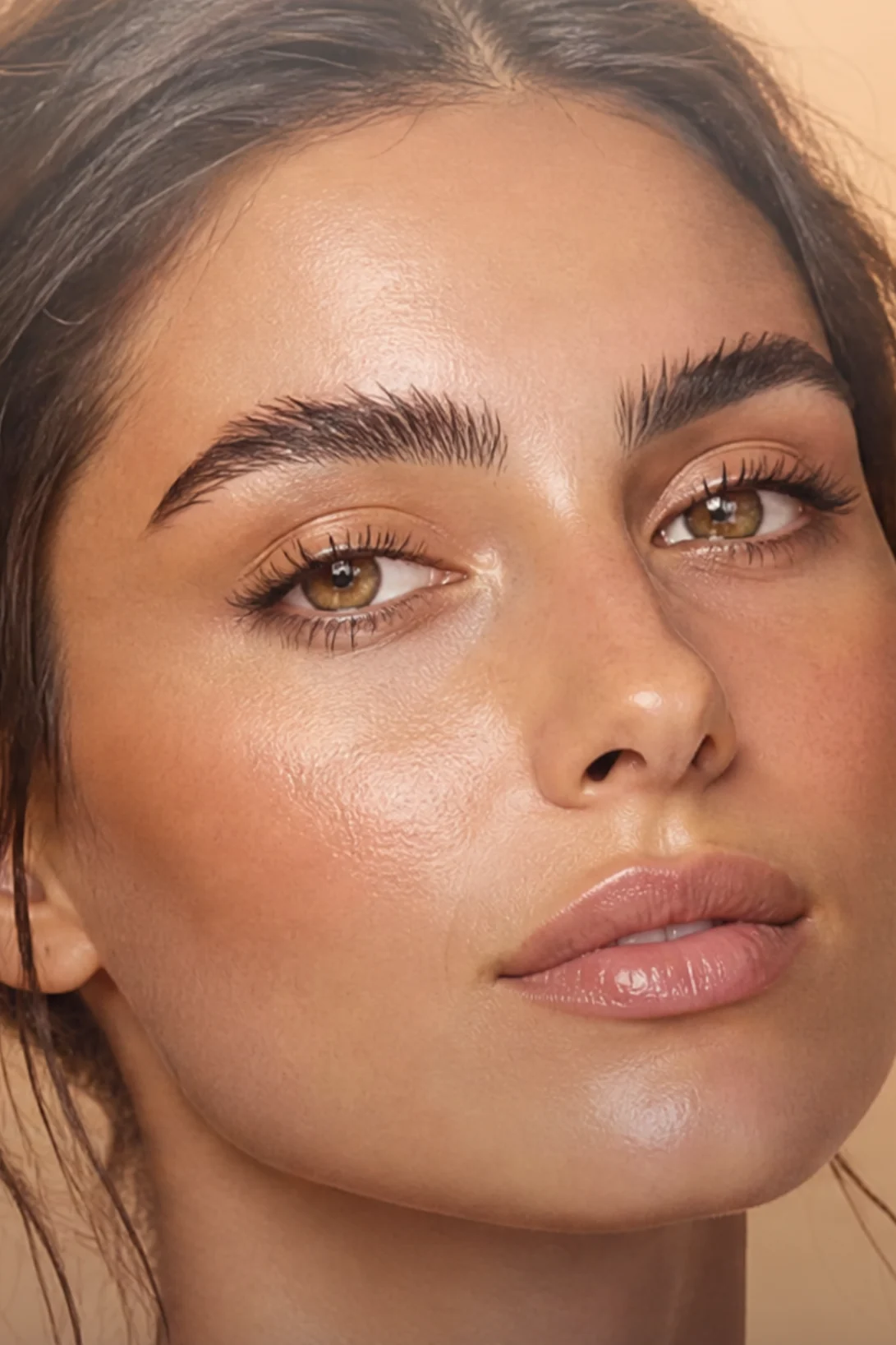 Look sourcils laminés
