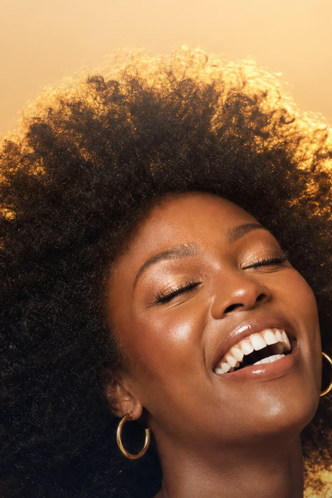 Afro naturel — essayage virtuel coiffure