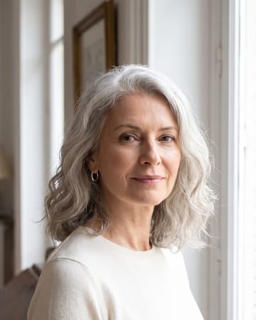 Gris argenté assumé