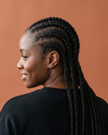 Ghana braids moyennes