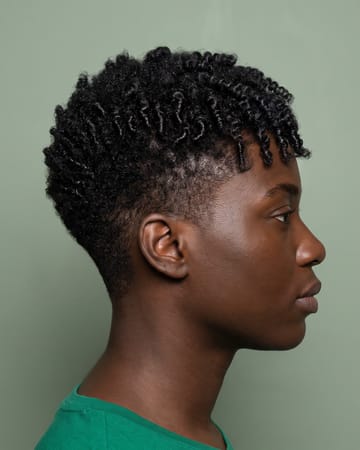 Tapered cut, boucles définies