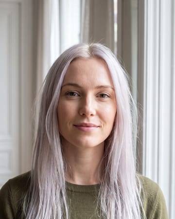 Blond polaire irisé