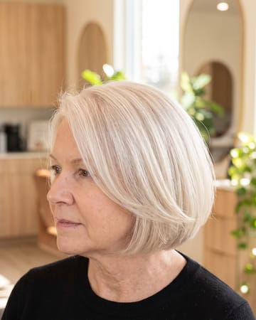 Blond platine doux