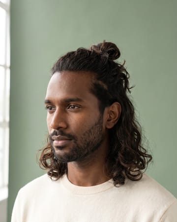 Tissage homme ondulé