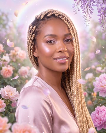 Lemonade braids sur le côté