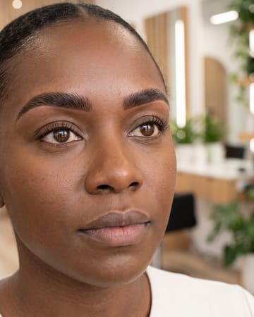 Brow lift + teinture
