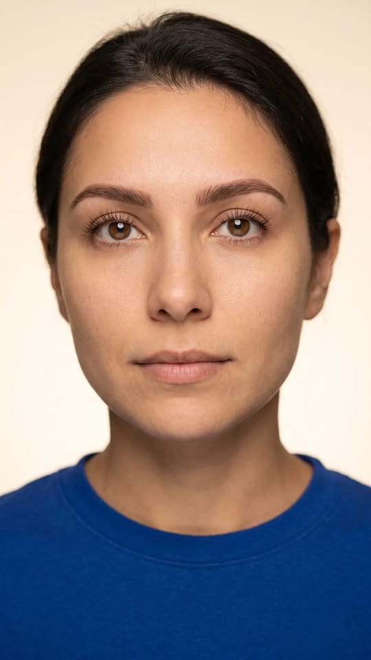 Teinture sourcils brun naturel : Teinture légère, une nuance plus profonde que la couleur naturelle des poils : le sourcil gagne en densité et en netteté sans paraître maquillé.