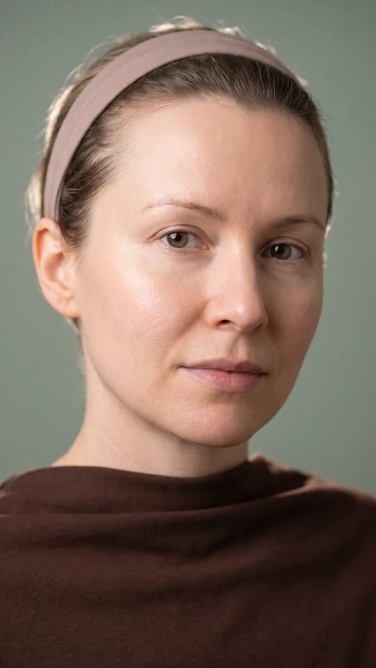 Peau sensible apaisée et nette : La peau claire sensible après un nettoyage doux : calme, régulière et nette, sans aucune rougeur, un éclat naturel et un grain lisse.